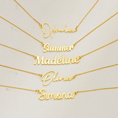 Elegant Name Necklace