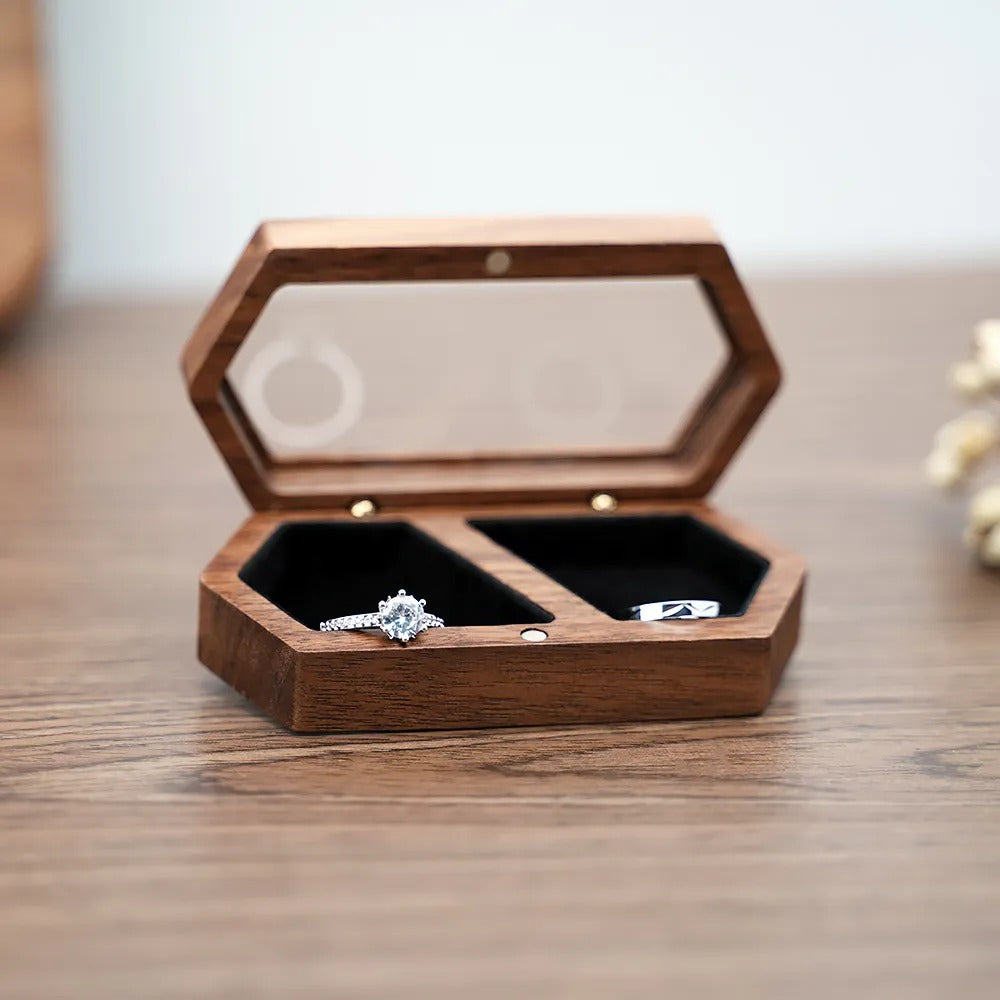 Personalized Wedding Ring Box