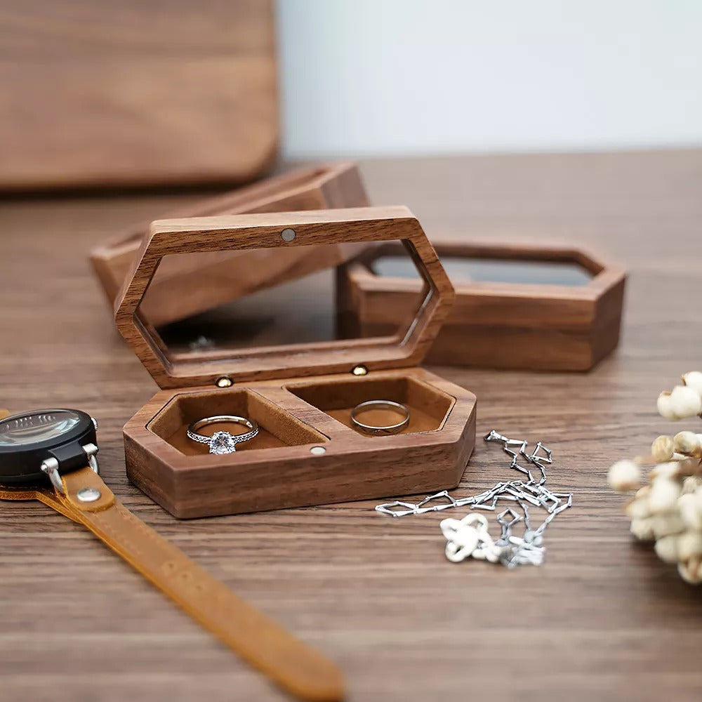 Personalized Wedding Ring Box