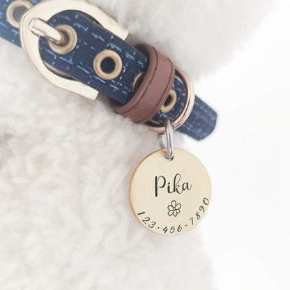 Pet Perfection: Custom Engraved ID Tag